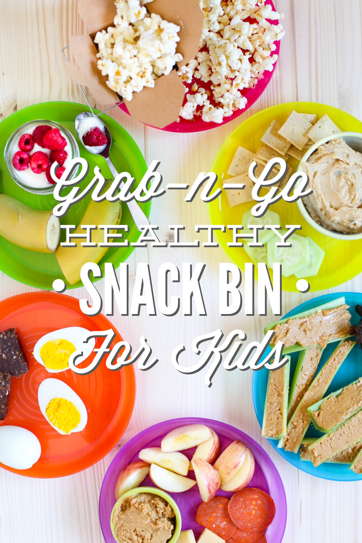 Healthy On The Go Snacks
 Simplify Snack Time Grab n Go Healthy Snack Bin for Kids