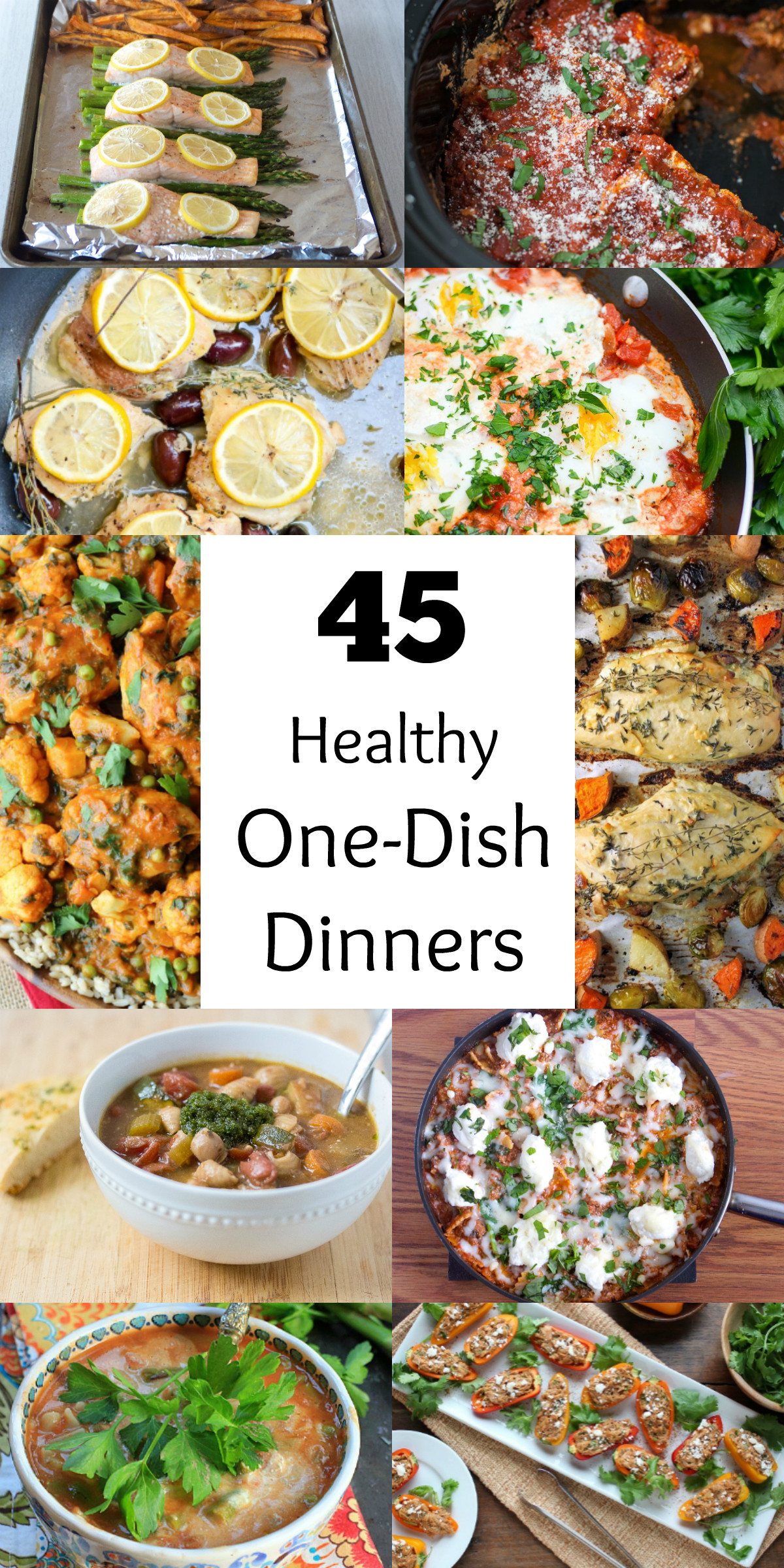 Healthy One Dish Dinners
 45 Healthy e Dish Dinners Bite of Health Nutrition