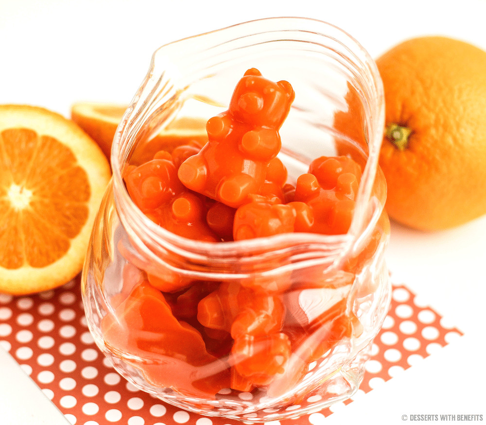 Healthy Orange Dessert Recipes
 Healthy Homemade Orange Gummy Bears Recipe