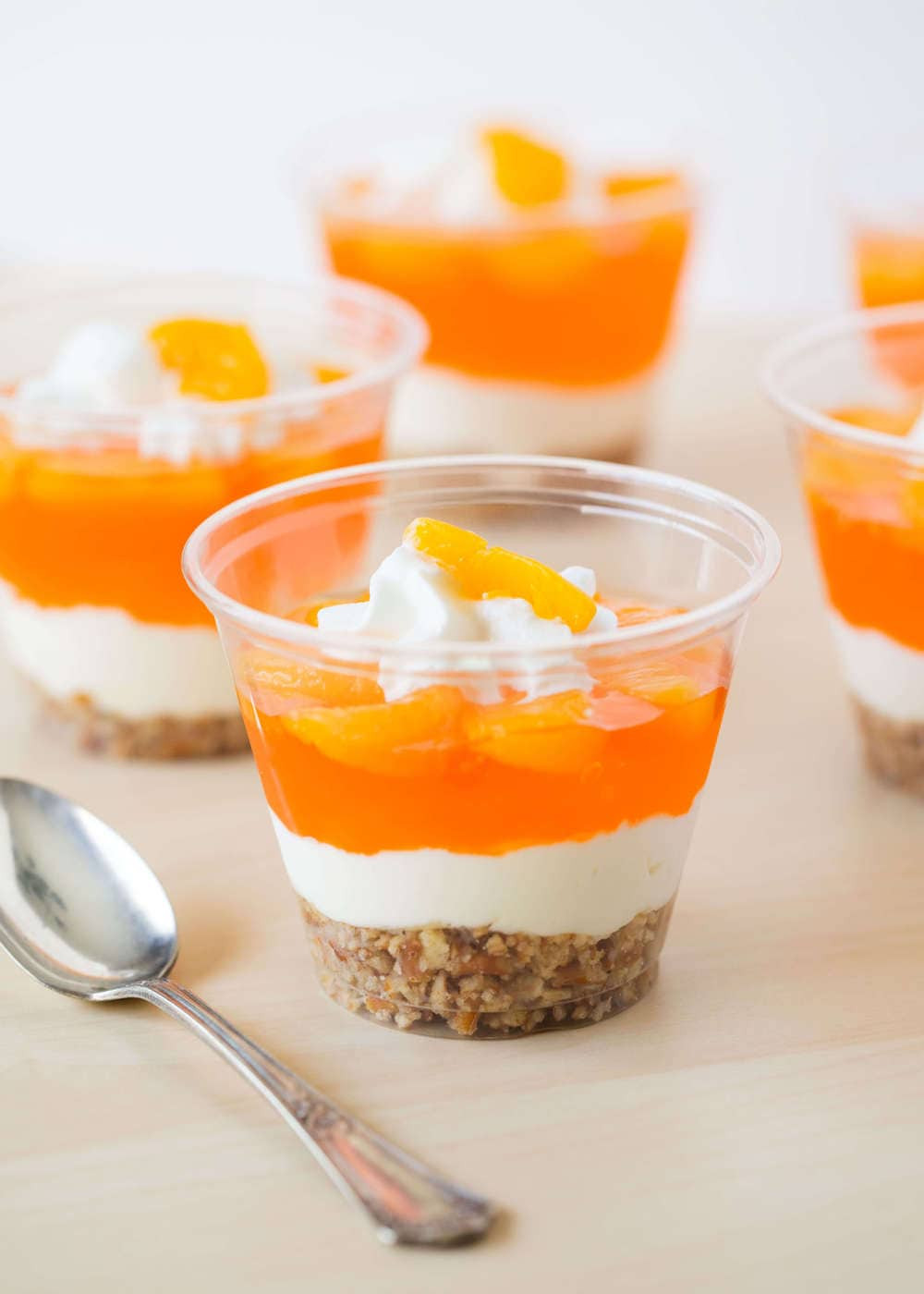 Healthy Orange Dessert Recipes
 No Bake Mandarin Orange Pretzel Parfait I Heart Nap Time