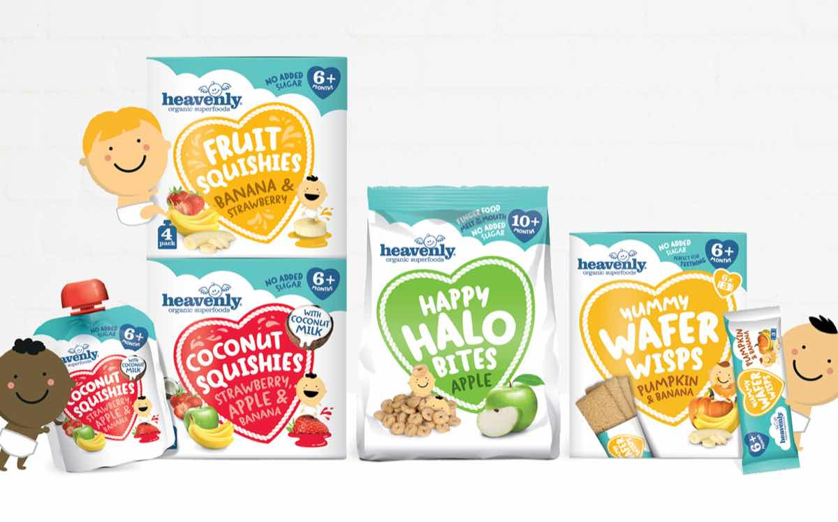 Healthy Organic Snacks
 Organic children s food brand Heavenly launches new