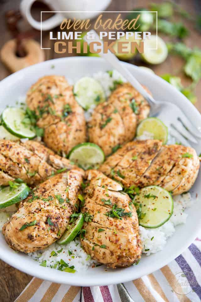 Healthy Oven Baked Chicken
 Oven Baked Lime and Pepper Chicken • The Healthy Foo