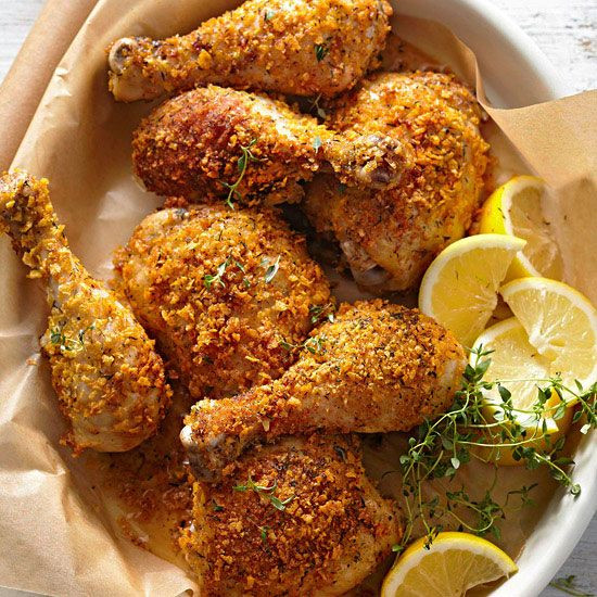 Healthy Oven Fried Chicken
 Pinterest • The world’s catalog of ideas