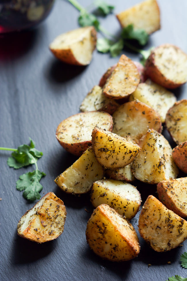 Healthy Oven Roasted Potatoes
 Simple Tuscan Oven Roasted Red Potatoes