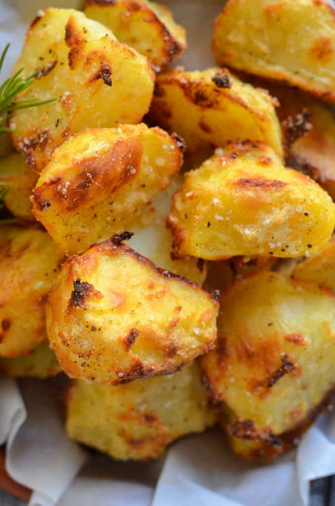 Healthy Oven Roasted Potatoes
 Healthy No Oil Crispy Roasted Potatoes A Virtual Vegan