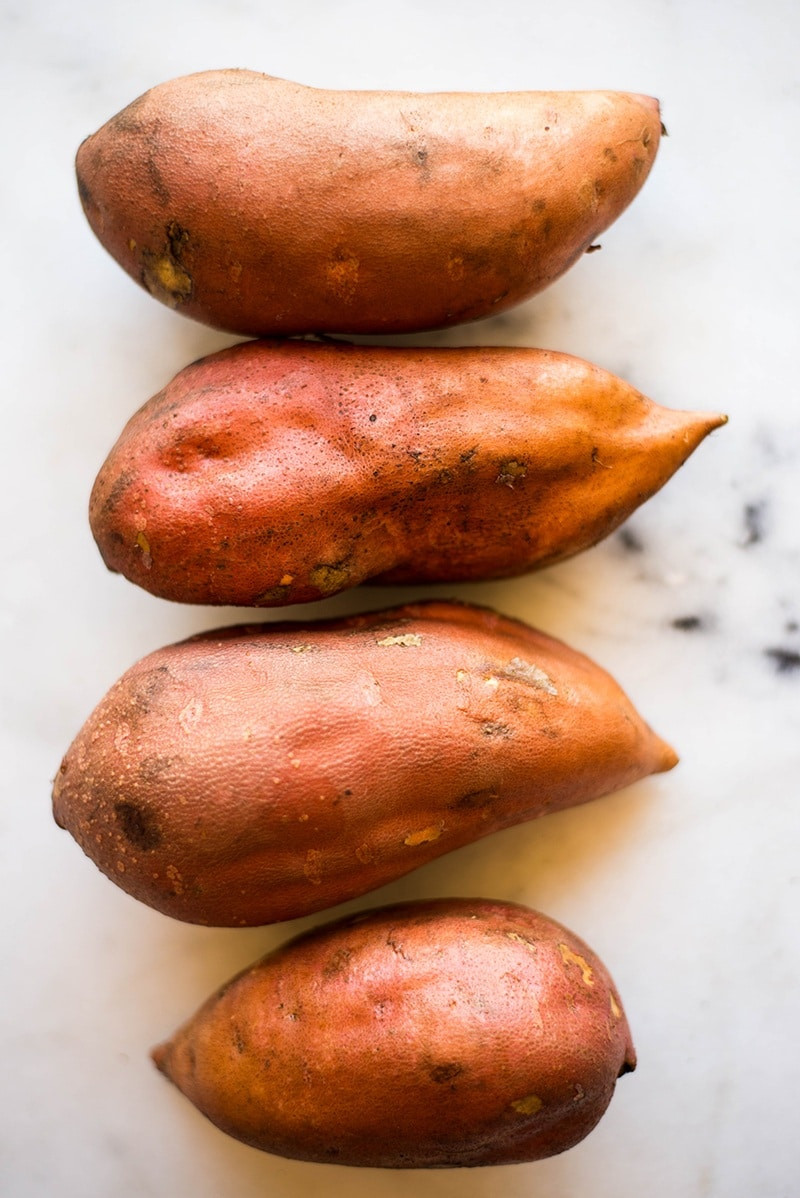 Healthy Oven Roasted Sweet Potatoes
 Sweet Potato Skins • A Sweet Pea Chef