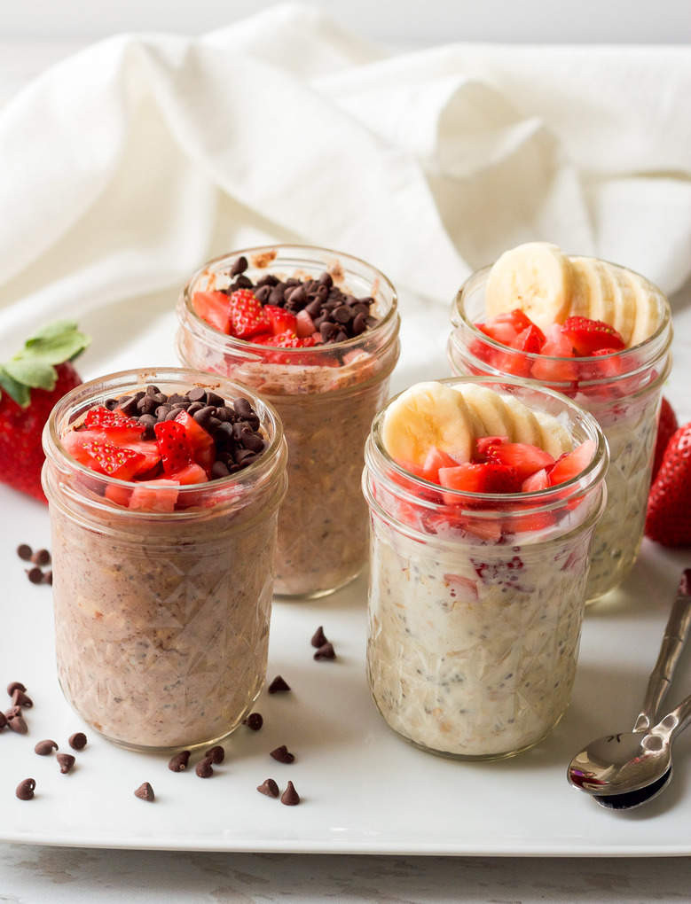 Healthy Overnight Oats
 Strawberry overnight oats 2 ways Family Food on the Table
