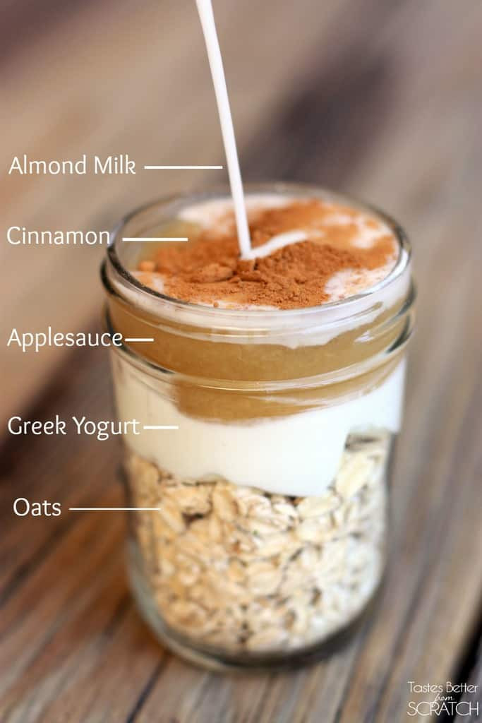 Healthy Overnight Oats Recipe
 Cinnamon Apple Overnight Oats Tastes Better From Scratch