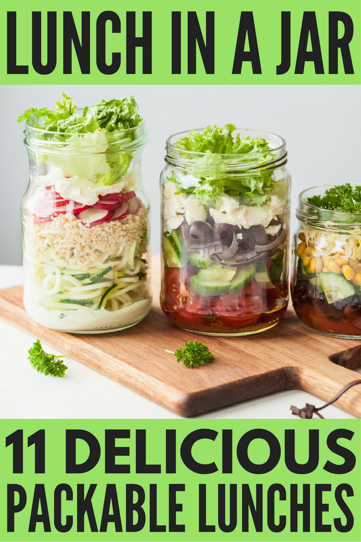 Healthy Packable Lunches
 Lunch in a Jar 11 Healthy Packable Lunches You ll Love