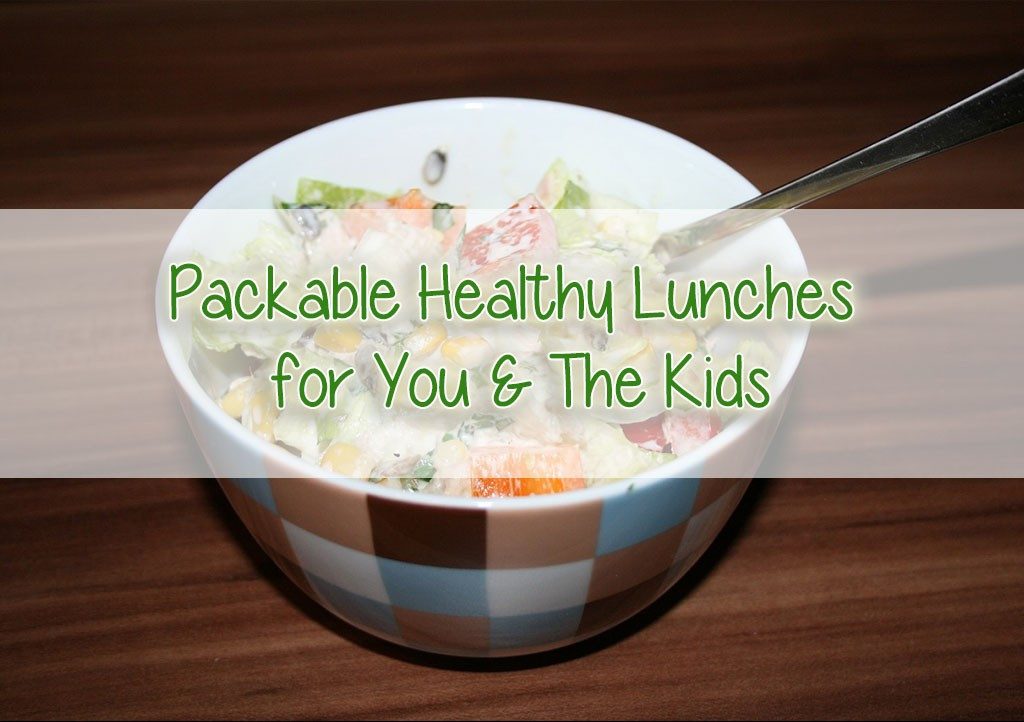 Healthy Packable Lunches
 Packable Healthy Lunches For You and The Kids Health