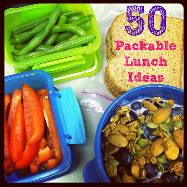 Healthy Packable Lunches
 50 Lunch Ideas for Work