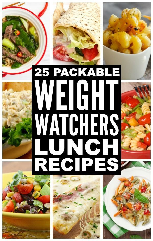 Healthy Packable Lunches
 25 Packable Weight Watchers Lunch Recipes with Points