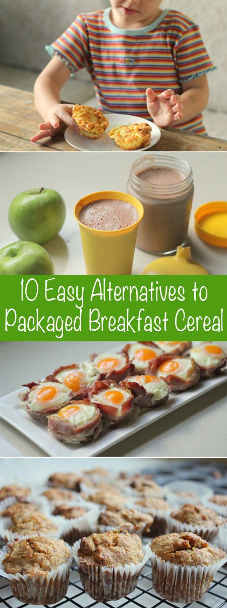 Healthy Packaged Breakfast
 10 Easy & Healthy Alternatives to Packaged Breakfast