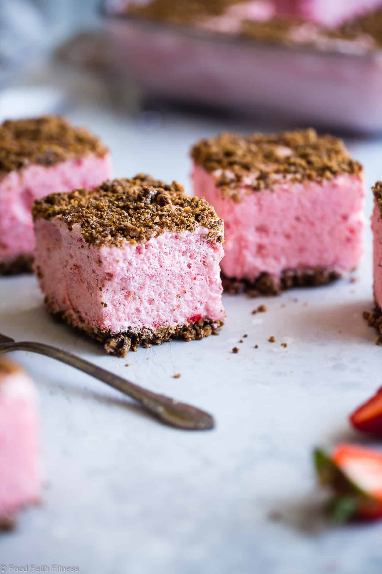 Healthy Packaged Desserts
 Healthy Frozen Strawberry Dessert Recipe