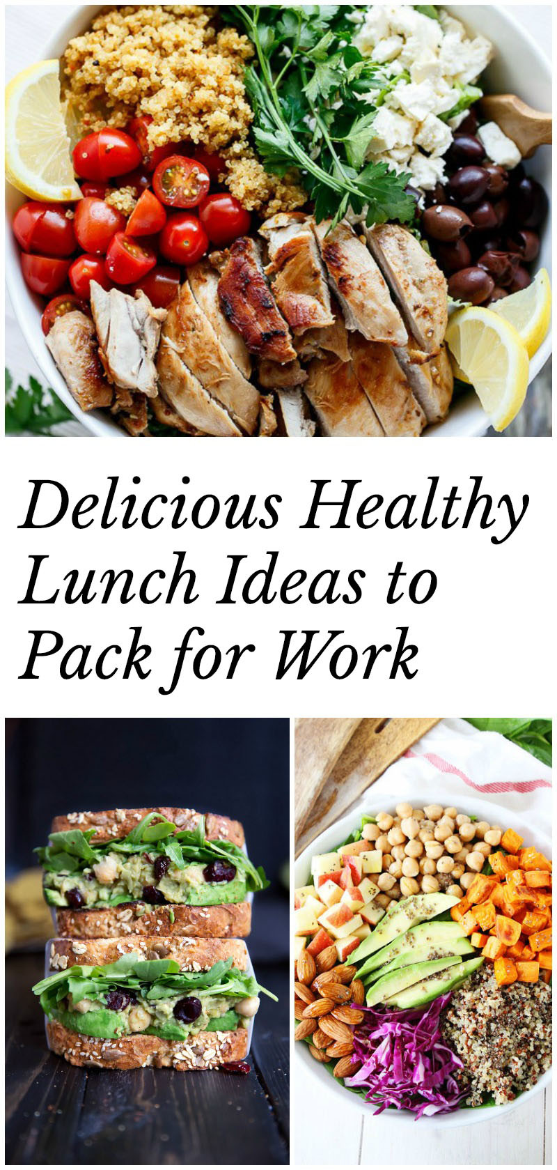 Healthy Packed Lunches For Work
 healthy lunches to pack for work