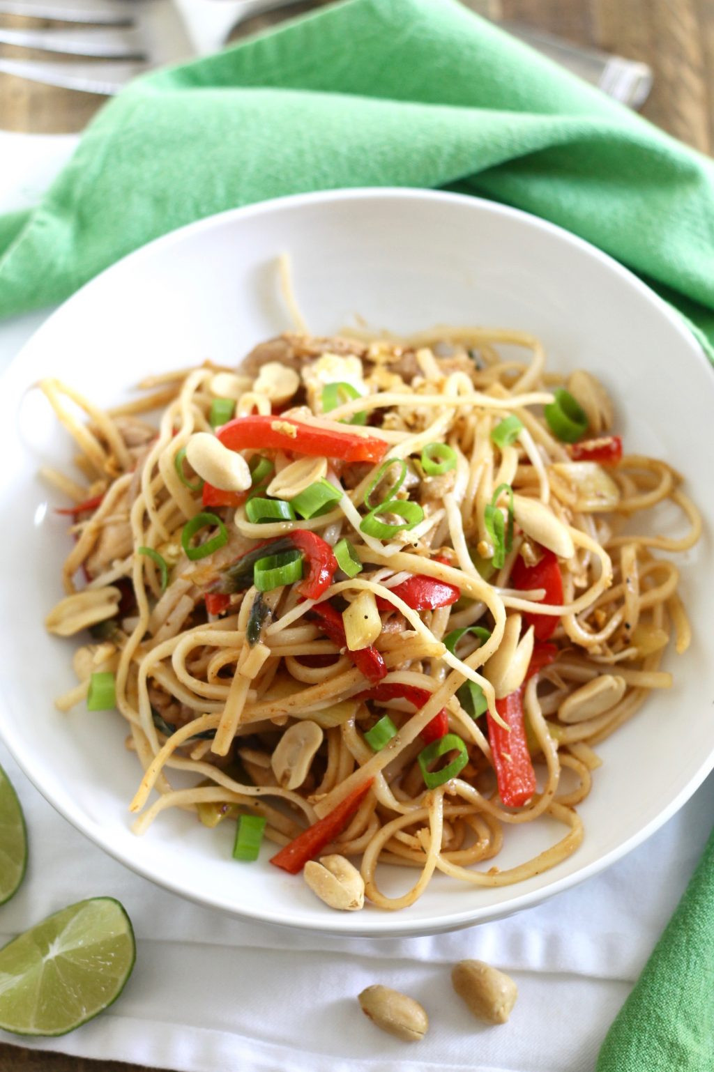 Healthy Pad Thai
 Healthy Pad Thai with Chicken Recipe Little Chef Big