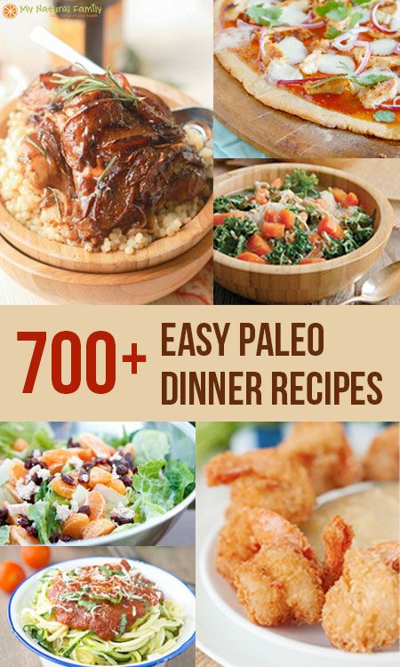 Healthy Paleo Dinners
 727 Easy Paleo Dinner Recipes