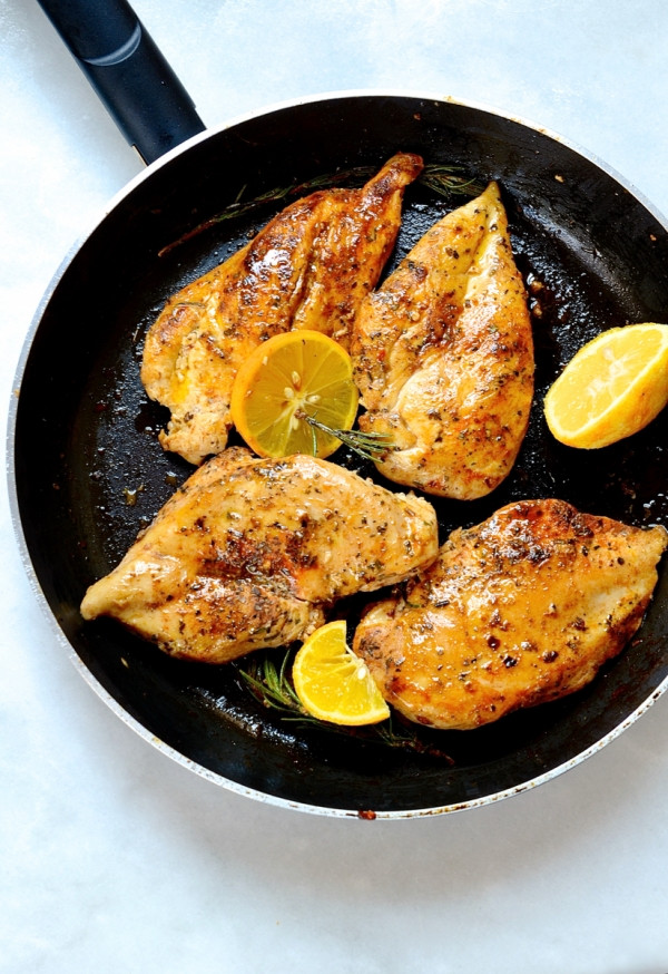 Healthy Pan Fried Chicken
 10 – Minute pan fried Greek chicken breasts – Bibby’s