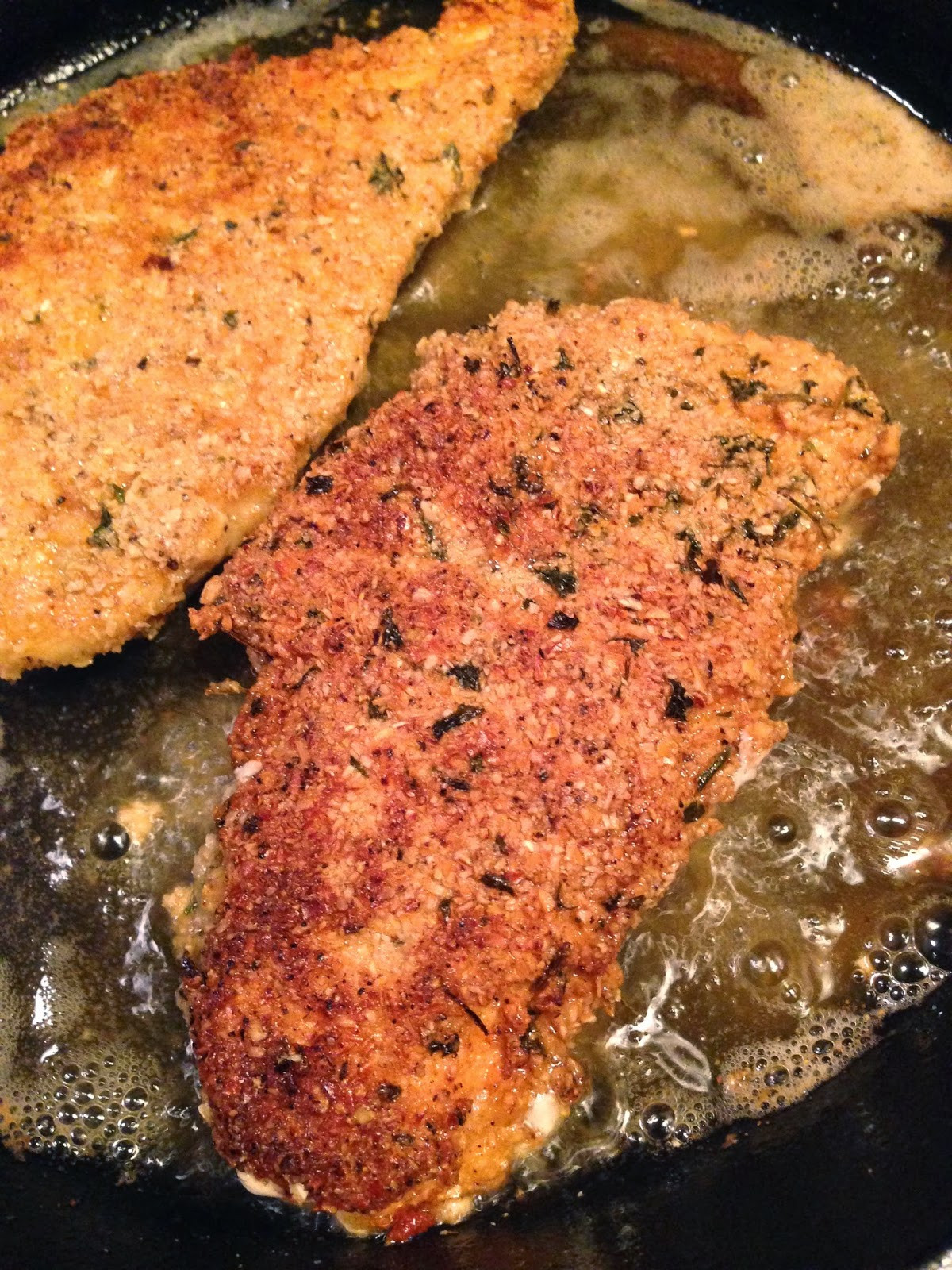 Healthy Pan Fried Chicken
 taylor made healthy pan "fried" chicken with poppyseed