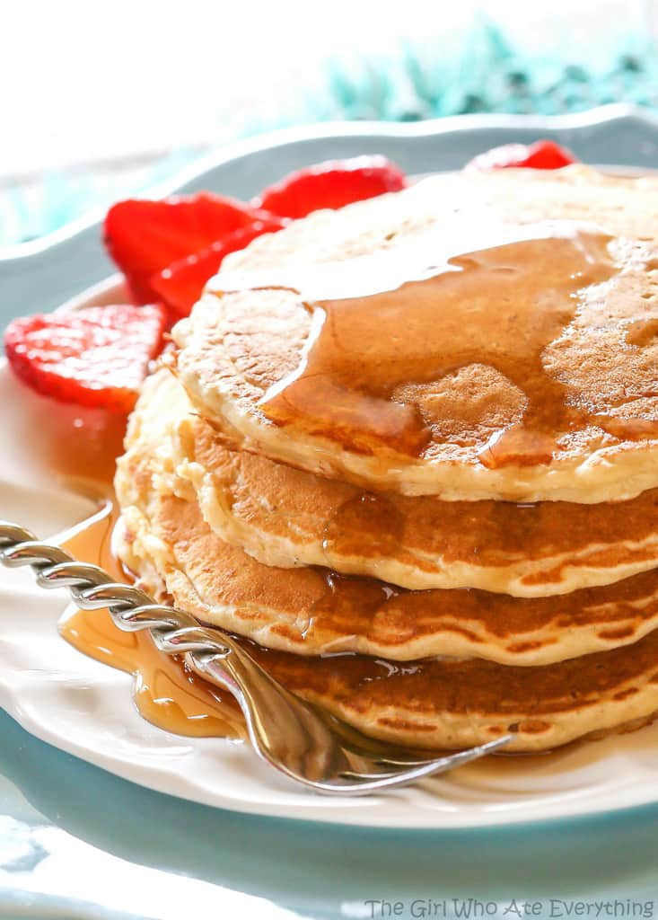 Healthy Pancakes Recipe
 Healthy Oatmeal Pancakes The Girl Who Ate Everything