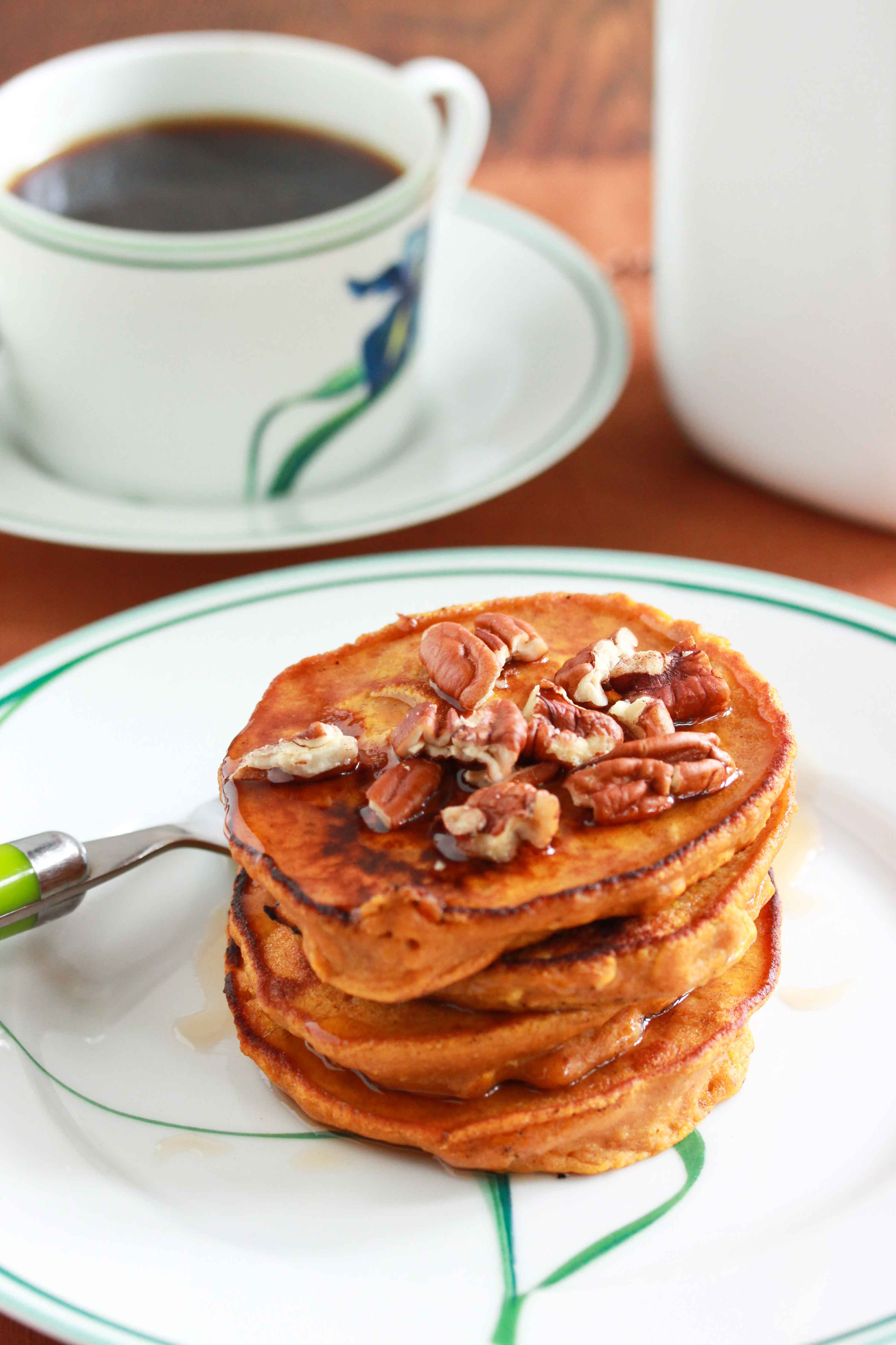 Healthy Pancakes With Oats
 Healthy Oatmeal Pumpkin Pancakes Overtime Cook