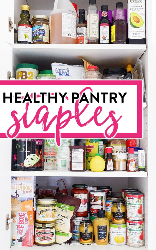 Healthy Pantry Snacks
 Healthy Pantry Staples You Need In Your Kitchen