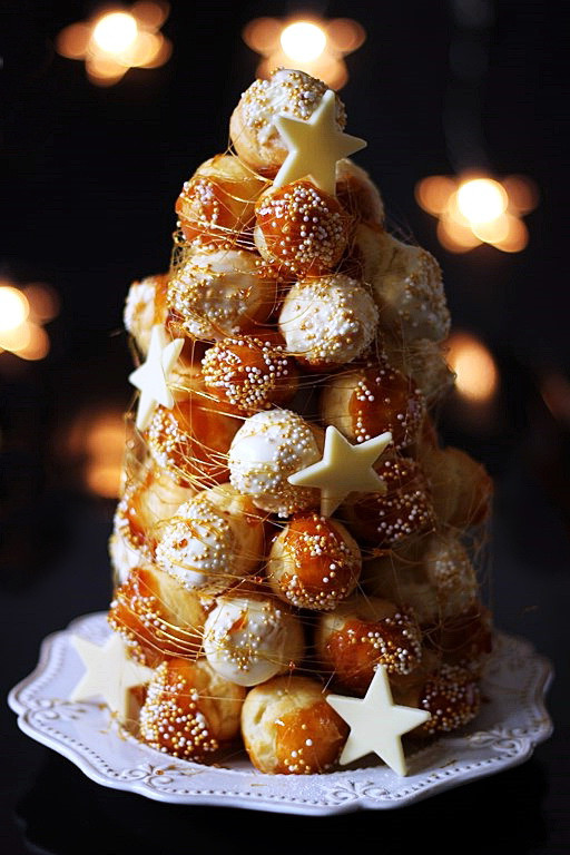 Healthy Party Desserts
 Choux Dessert Tower – Best Cheap & Healthy Christmas Party