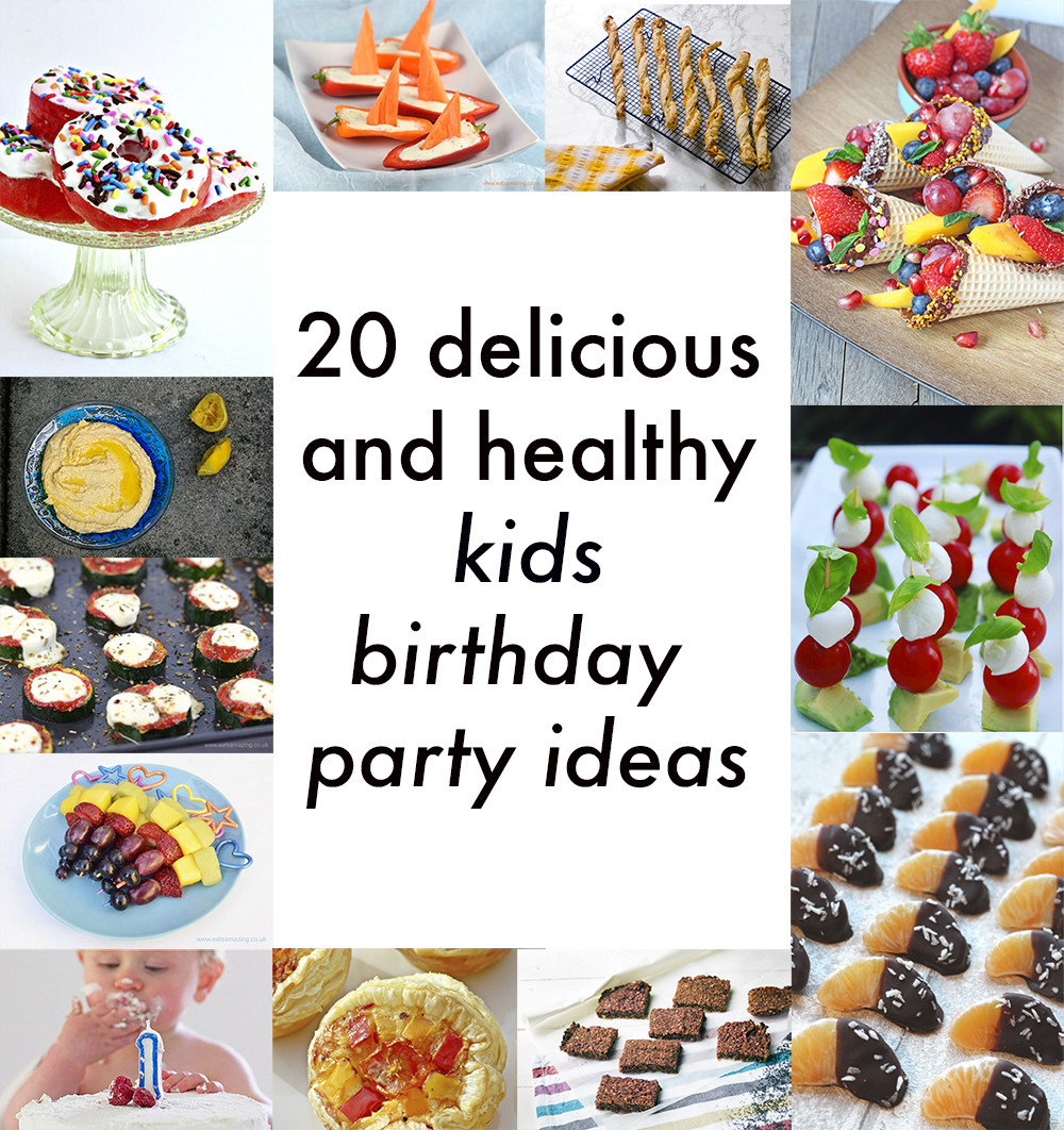 Healthy Party Snacks For Kids
 Healthy kids party food 20 delicious ve arian recipes