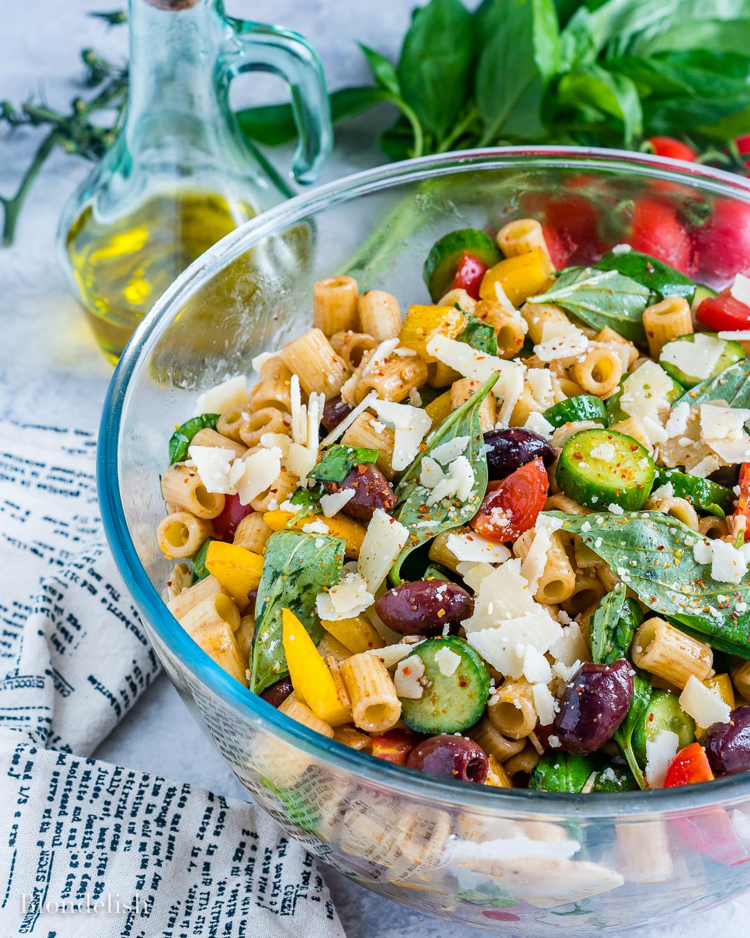 Healthy Pasta Salad Recipes
 Healthy and Easy Mediterranean Pasta Salad