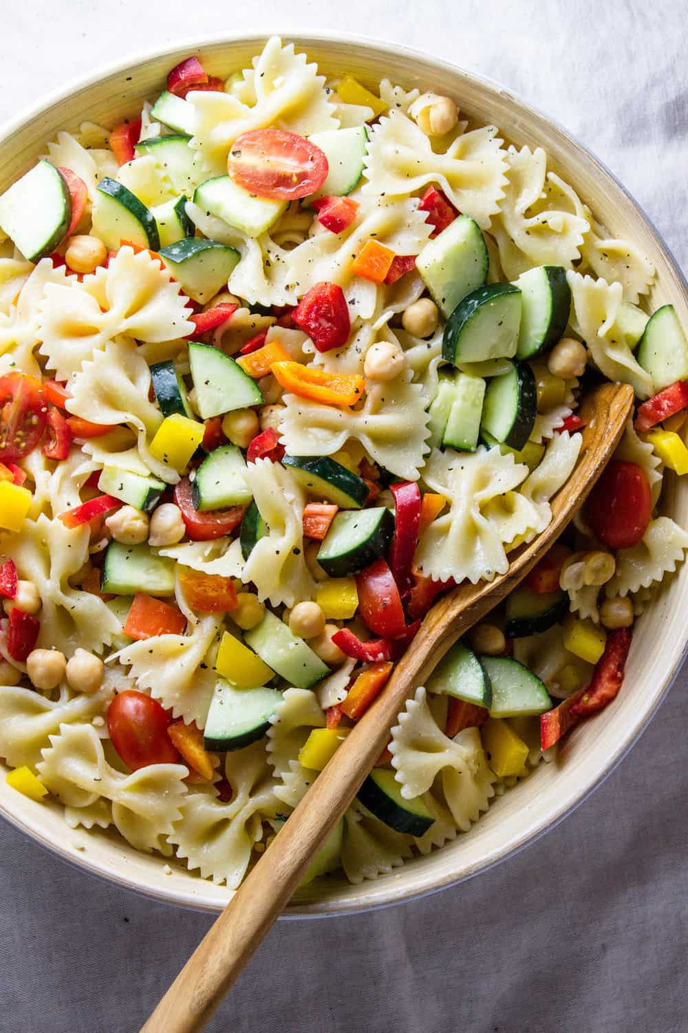 Healthy Pasta Salad Recipes
 QUICK N HEALTHY CHICKPEA VEGETABLE PASTA SALAD THE