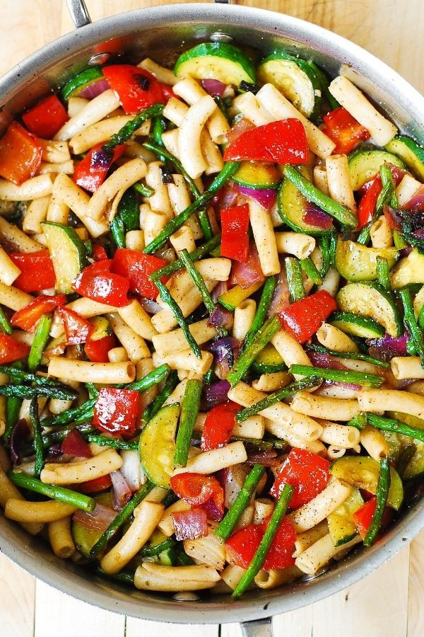 Healthy Pasta Salad Recipes
 Grilled Veggie Pasta Salad Recipe