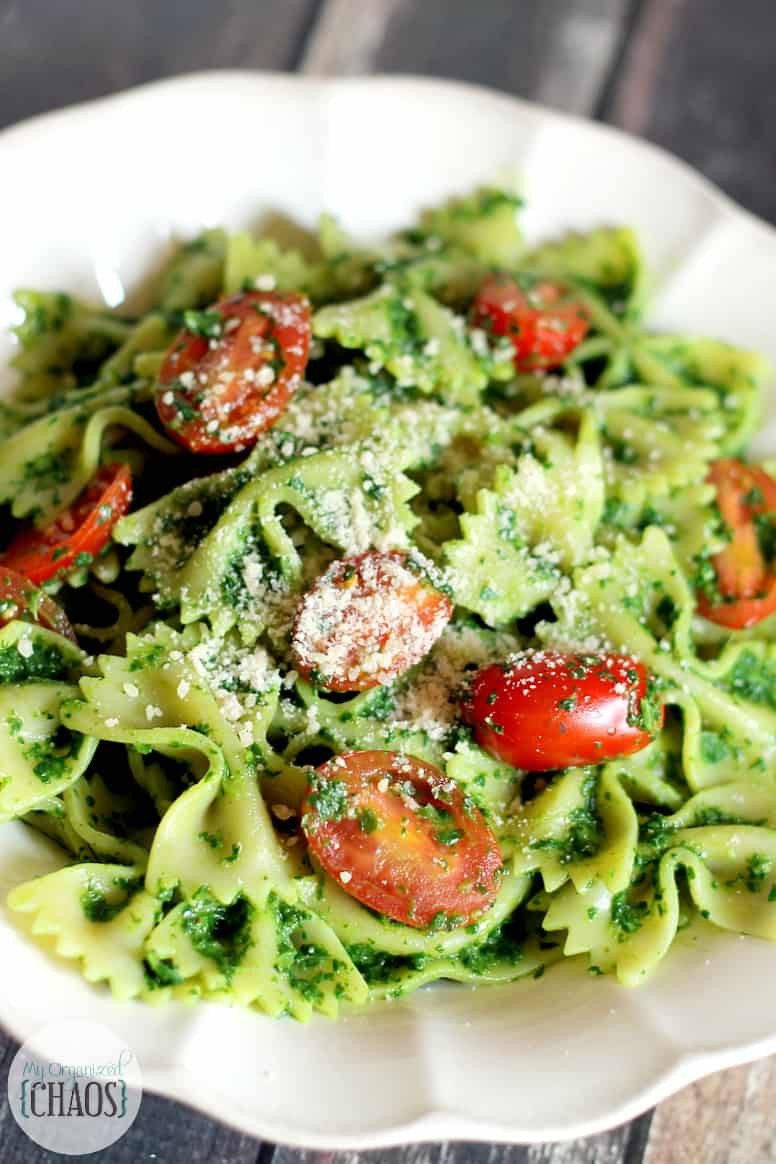 Healthy Pasta Side Dishes
 Healthy Kale Pesto Pasta