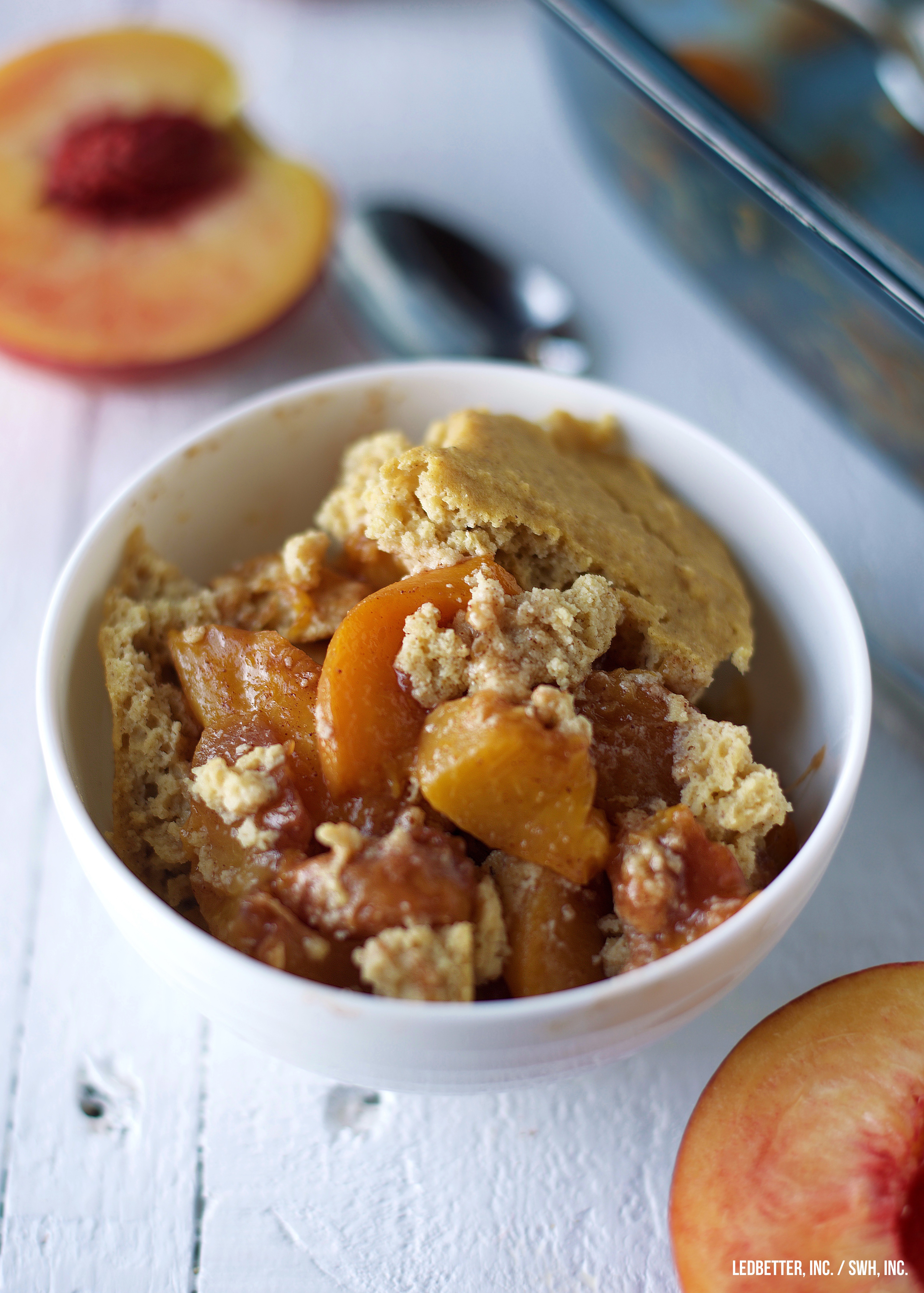 Healthy Peach Cobbler
 Healthy Peach Cobbler