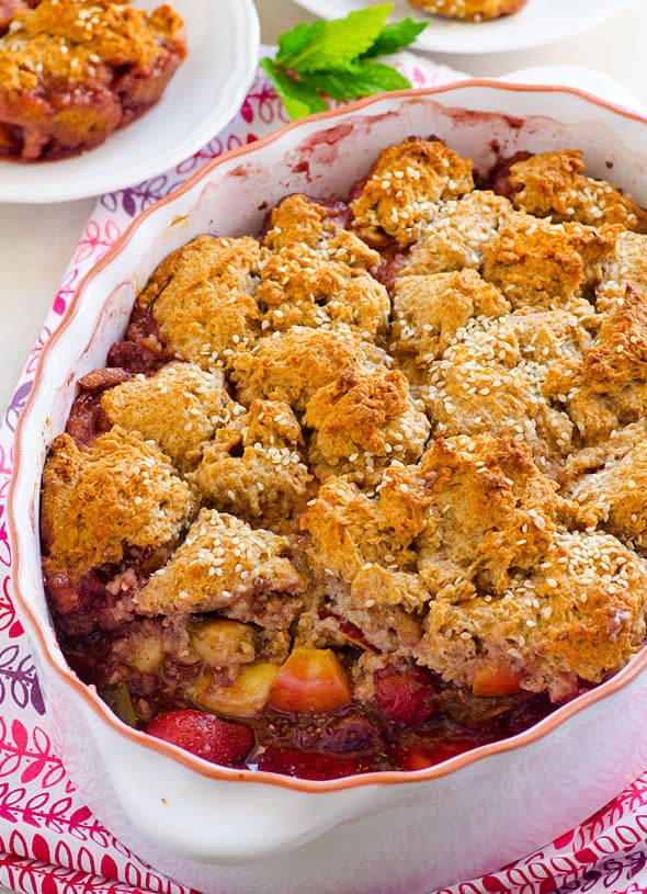 Healthy Peach Cobbler
 Healthy Cobbler iFOODreal Healthy Family Recipes