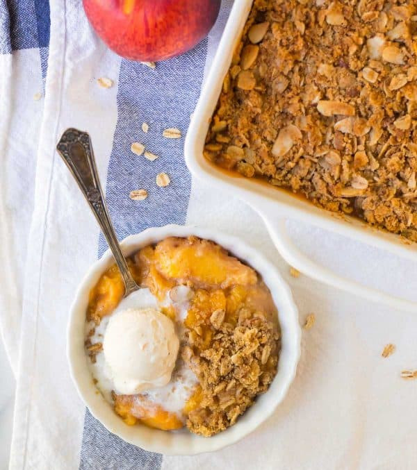 Healthy Peach Dessert Recipes
 Peach Crisp