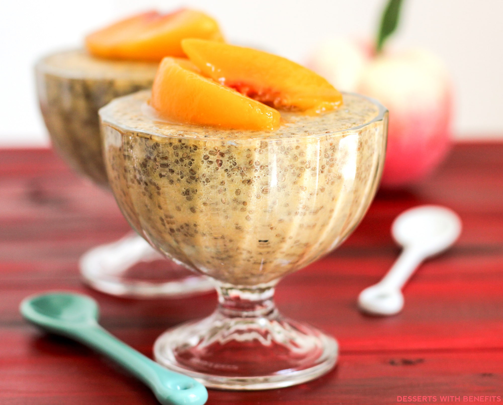 Healthy Peach Dessert Recipes
 Healthy Ginger Peach Chia Seed Pudding Recipe