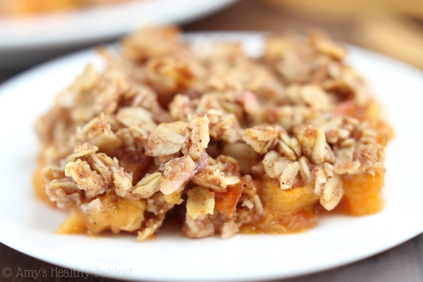 Healthy Peach Desserts
 Clean Peach Crumble