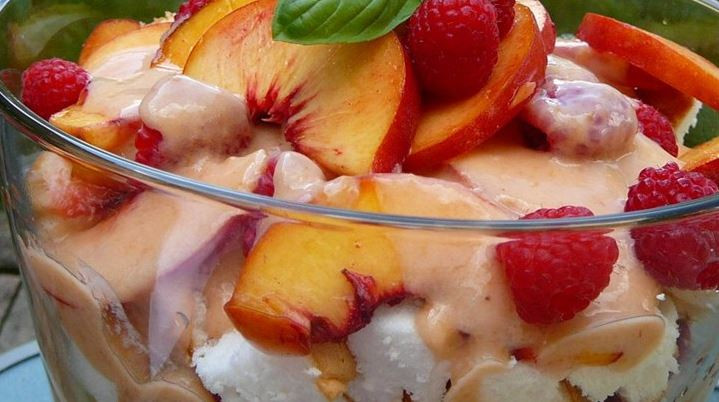 Healthy Peach Desserts
 Healthy Peach Trifle Desserts Recipe Health Club Recipes