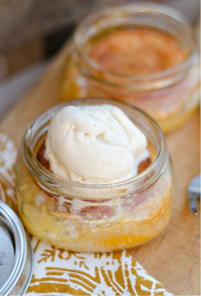 Healthy Peach Desserts
 Healthy Mason Jar Peach Cobbler Desserts Recipe Health