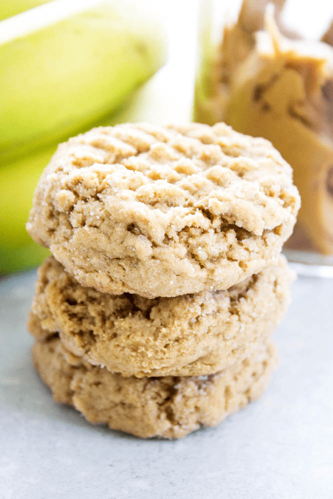 Healthy Peanut Butter Banana Cookies
 HEALTHY PEANUT BUTTER BANANA COOKIES A Dash of Sanity