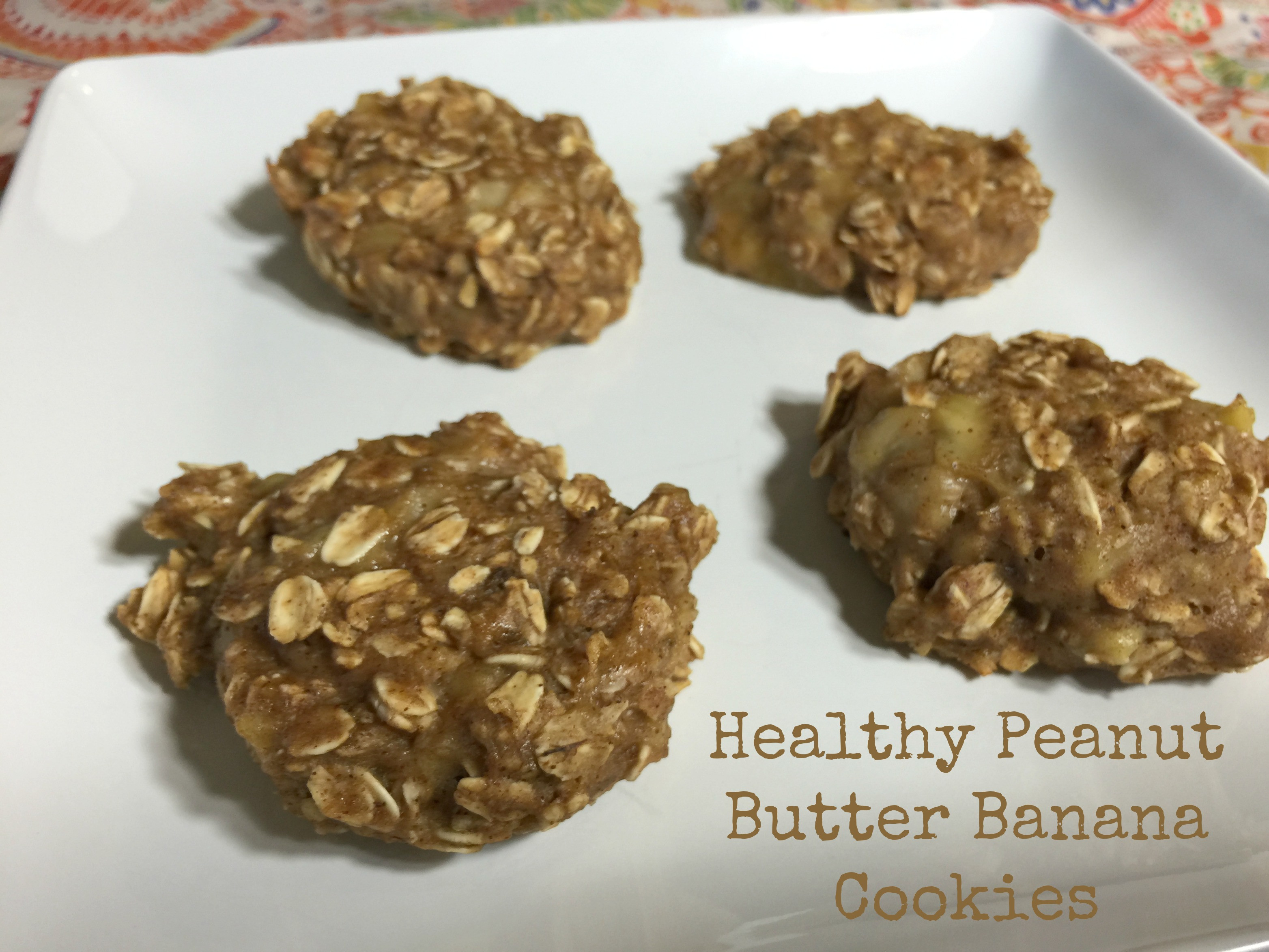 Healthy Peanut Butter Banana Cookies
 Healthy Peanut Butter Banana Cookies A Sparkle of Genius