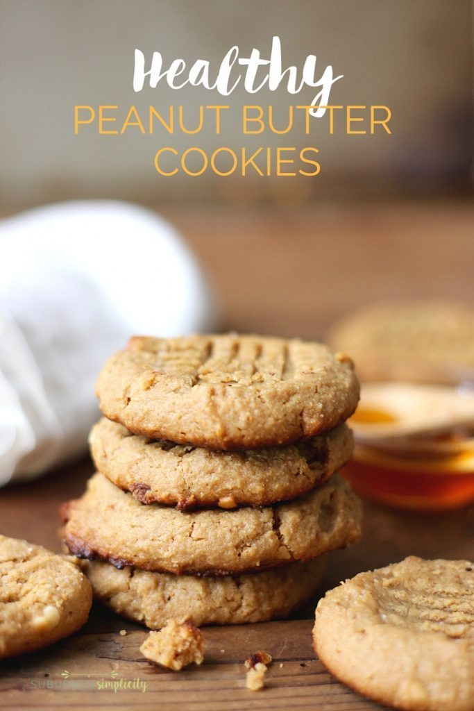 Healthy Peanut Butter Cookies No Sugar
 Gluten Free Peanut Butter Cookies