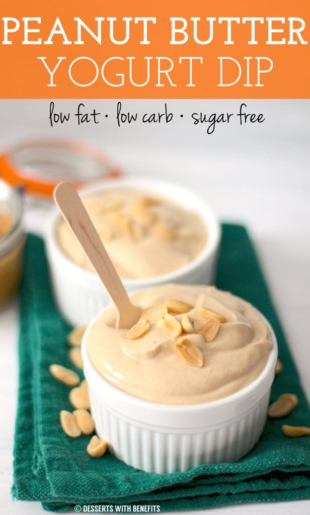 Healthy Peanut Butter Dessert Recipes
 Healthy Peanut Butter Yogurt Dip low fat low carb high