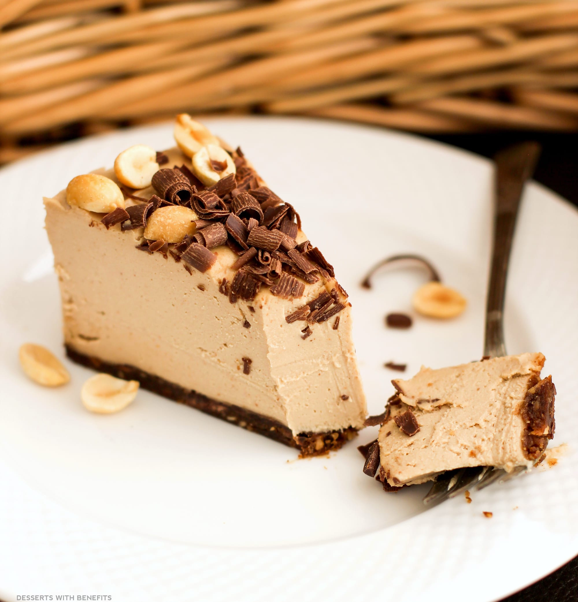 Healthy Peanut Butter Desserts
 Healthy Chocolate Peanut Butter Raw Cheesecake