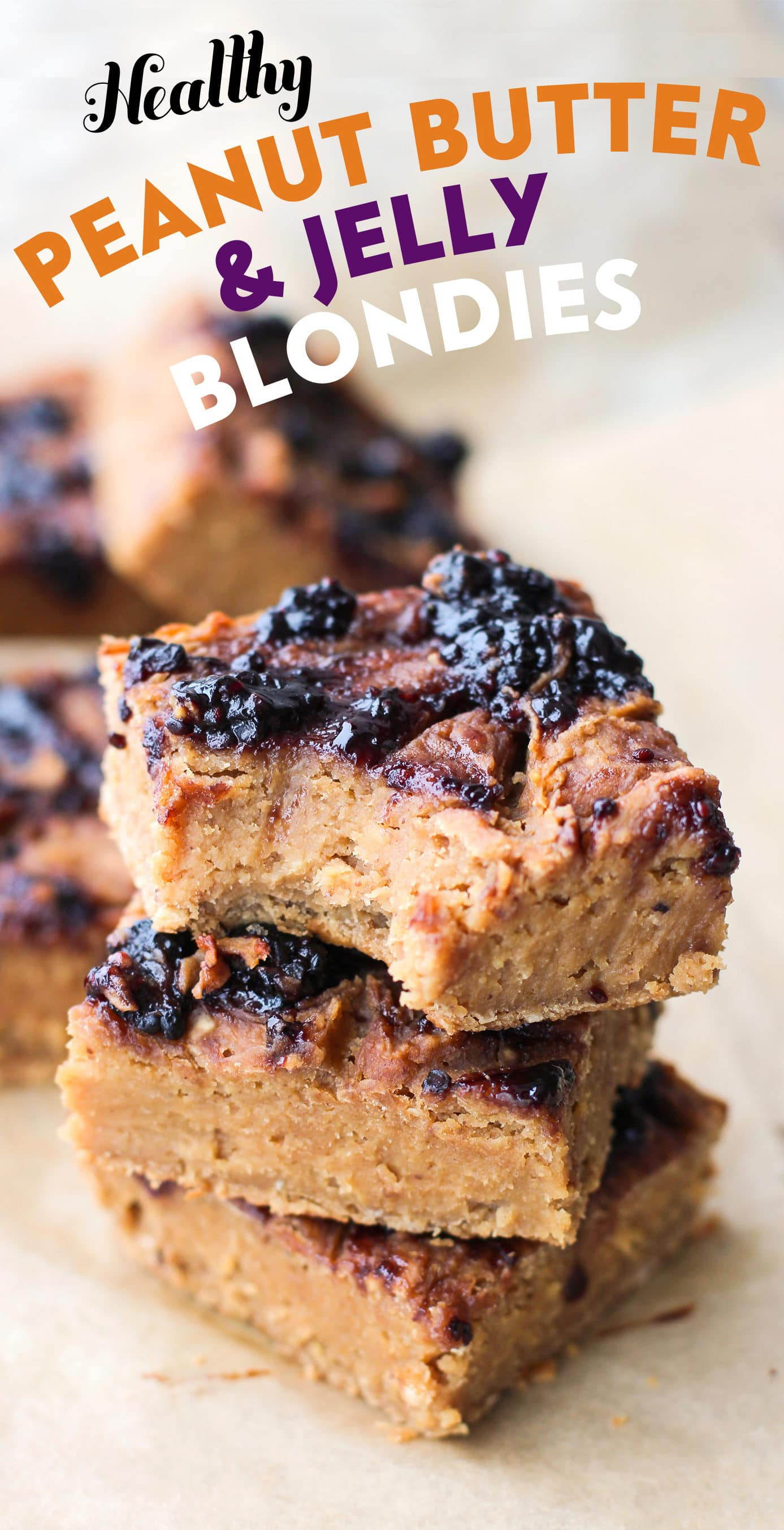 Healthy Peanut Butter Desserts
 Healthy Peanut Butter and Jelly Blon s