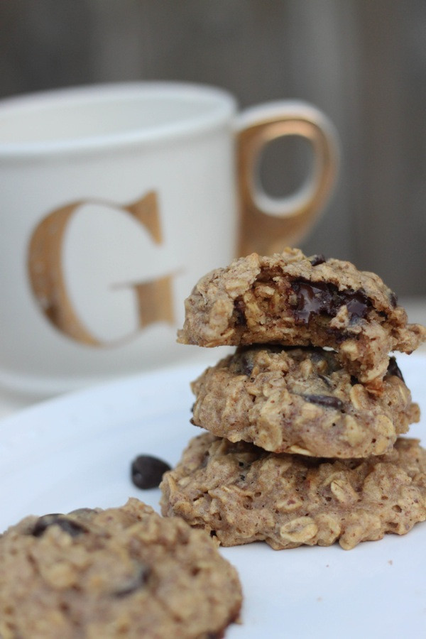 Healthy Peanut Butter Oatmeal Chocolate Chip Cookies
 Healthy Oatmeal Peanut Butter Chocolate Chip Cookies
