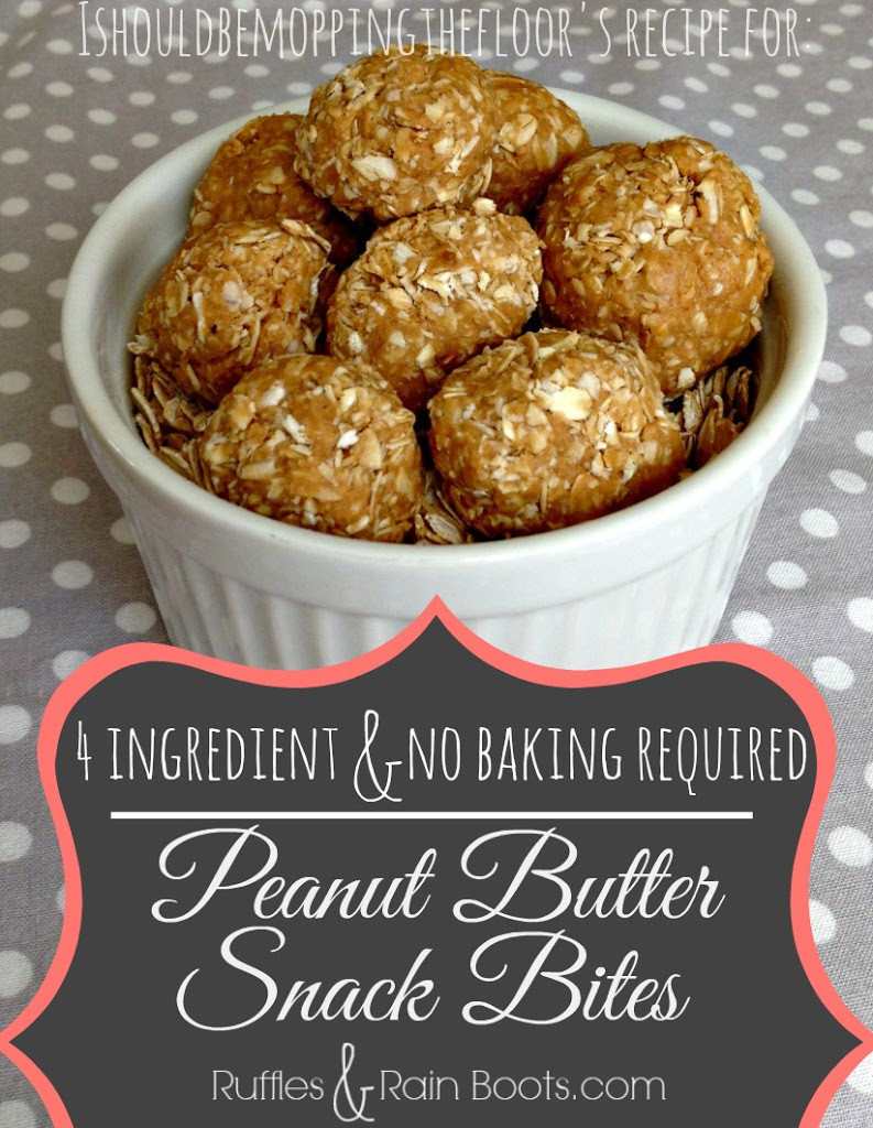 Healthy Peanut Butter Snacks
 Healthy Peanut Butter Snack Bites