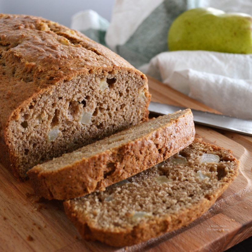 Healthy Pear Bread
 Whole Wheat Organic Pear Bread Recipe The Sum of Yum
