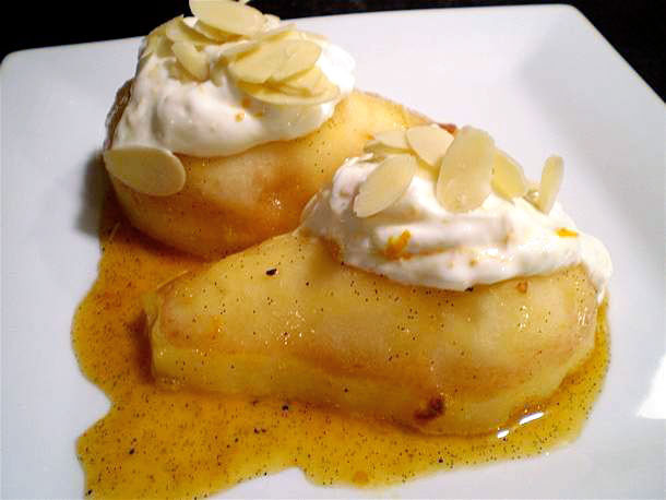 Healthy Pear Dessert Recipes
 Healthy & Delicious Cider Poached Pears with Yogurt and