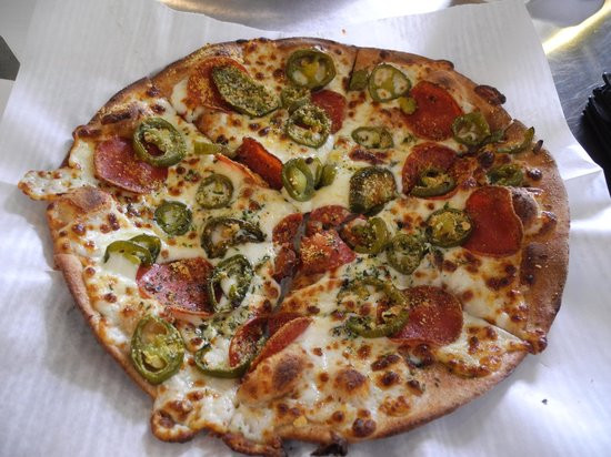 Healthy Pepperoni Pizza
 Turkey Pepperoni and Jalapenos YUMMY Picture of The